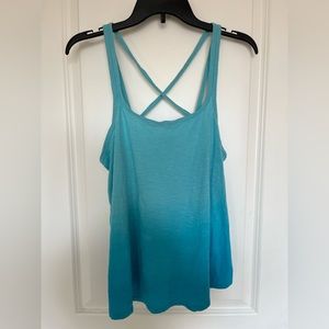 MIA Sport Ombré Blue Tank Top M